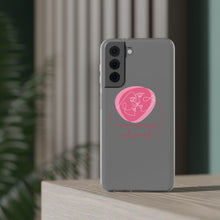 Charger l&#39;image dans la galerie, Coque de téléphone transparente &quot;Mon amour est sourd&quot;
