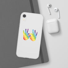 Charger l&#39;image dans la galerie, Coque de téléphone transparente &quot;Solidarité&quot; en langue des signes
