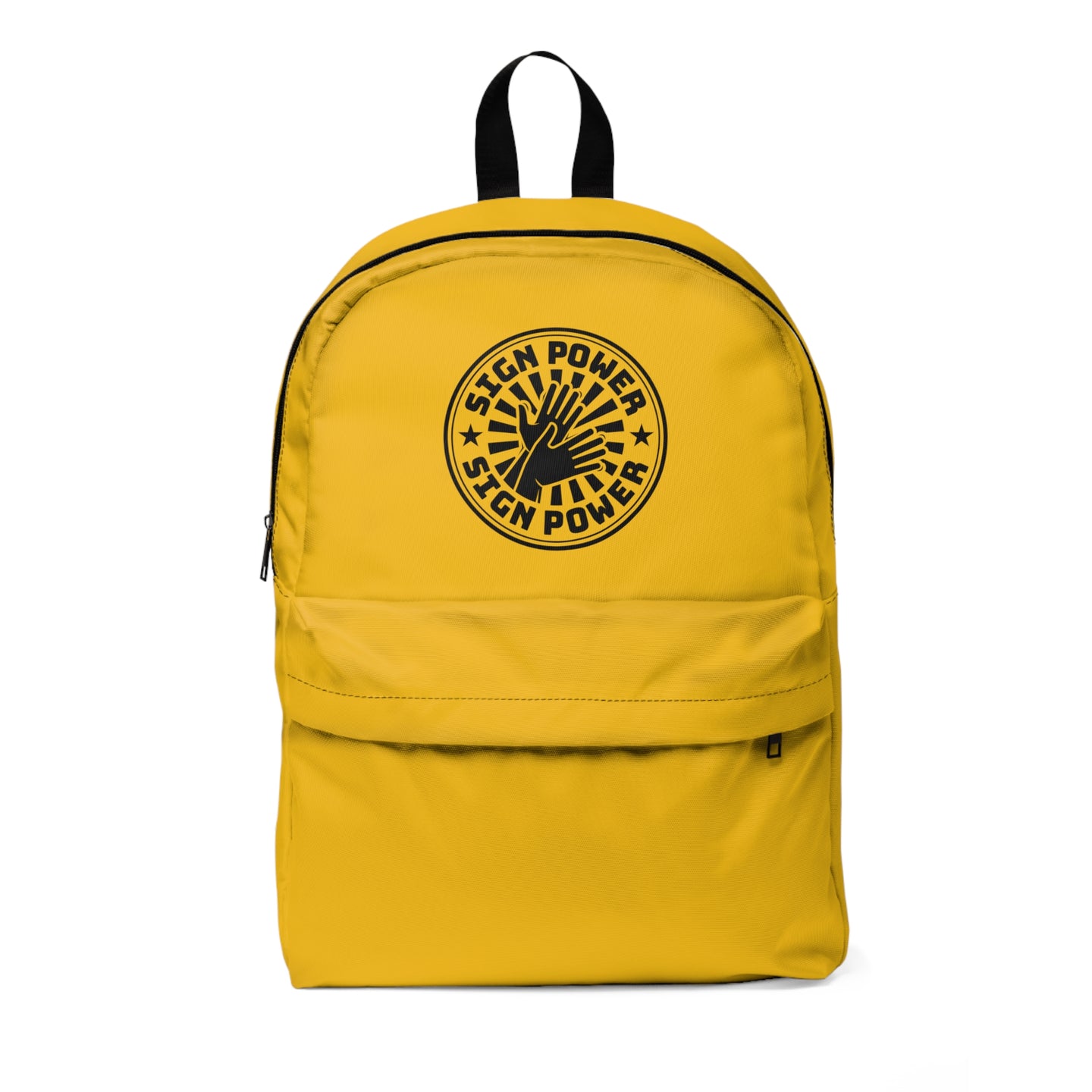 Sac à dos jaune 