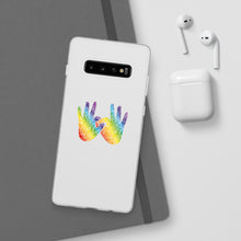 Charger l&#39;image dans la galerie, Coque de téléphone transparente &quot;Solidarité&quot; en langue des signes
