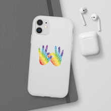 Charger l&#39;image dans la galerie, Coque de téléphone transparente &quot;Solidarité&quot; en langue des signes
