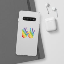 Charger l&#39;image dans la galerie, Coque de téléphone transparente &quot;Solidarité&quot; en langue des signes
