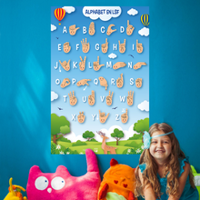 Charger l&#39;image dans la galerie, Affiche 2 - Alphabet en LSF pour enfants (campagne)
